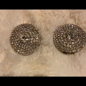 Vintage rhinestone ladies shoe clips